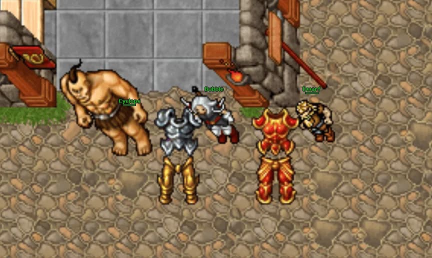 Legacy client with standard textures